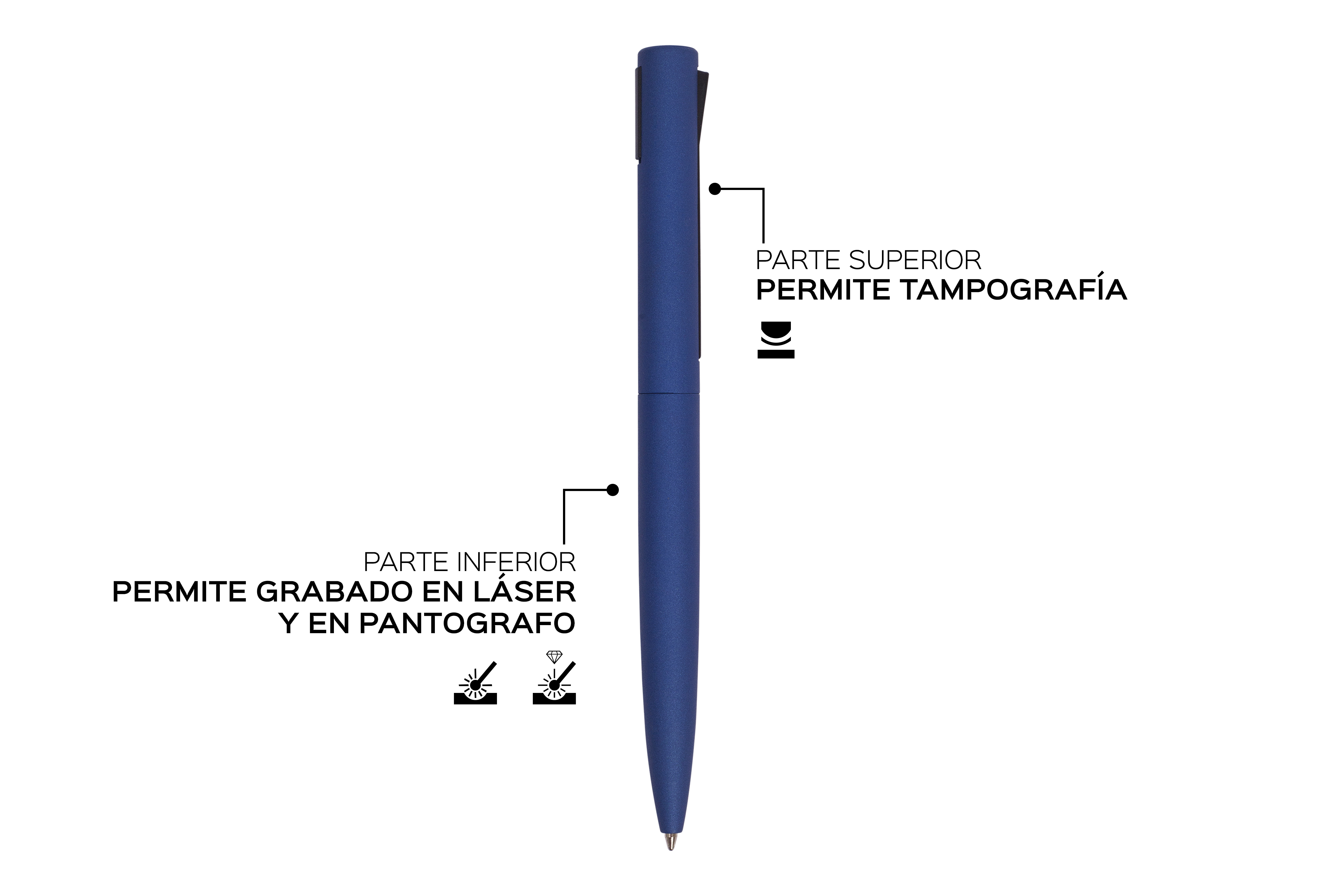 BOLIGRAFO METÁLICO "BREST"