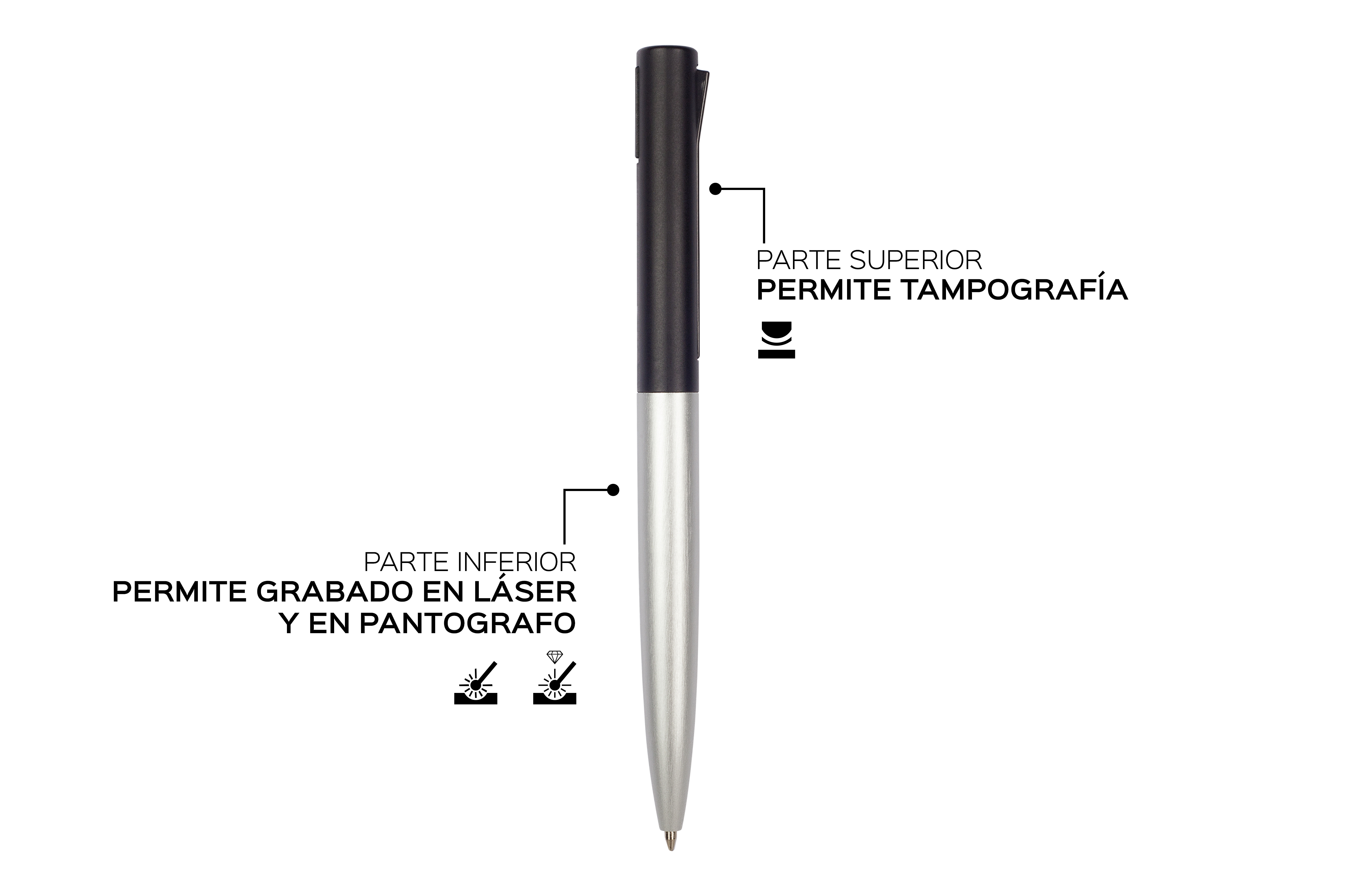 BOLIGRAFO METALICO "BREST"