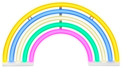 LUZ NEÓN ARCOIRIS
