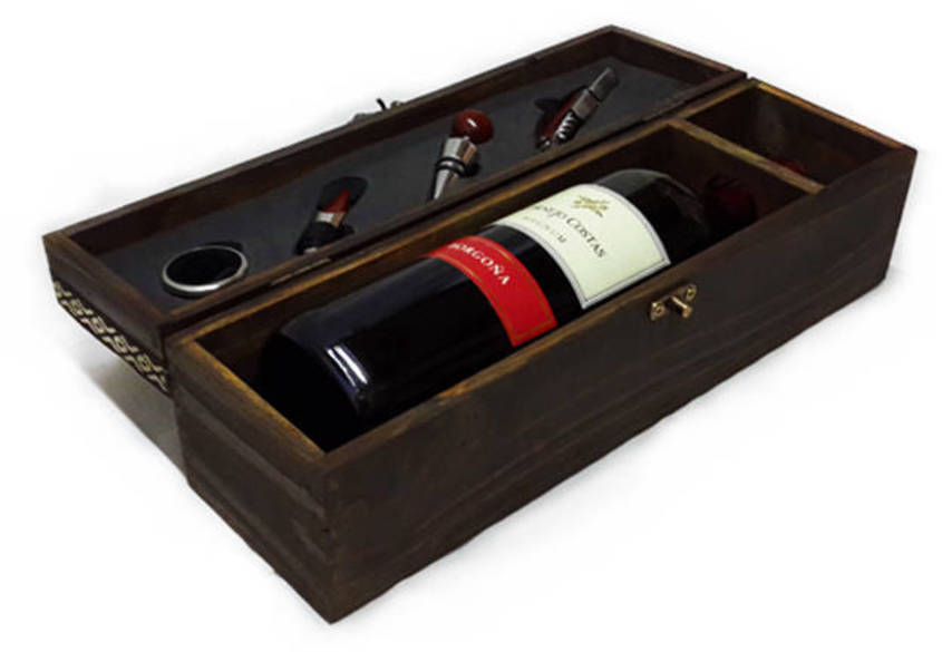 CAJA CONTENEDORA DE VINO 