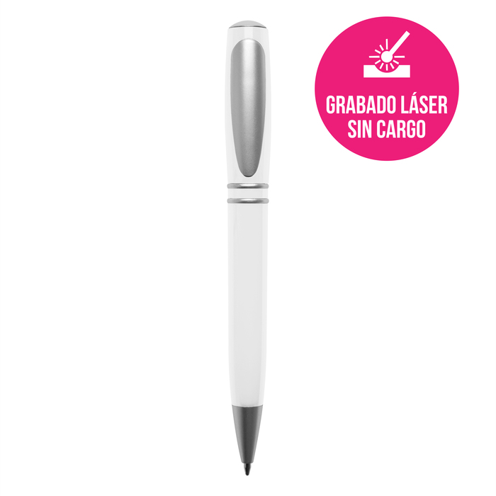 Bp202 blanco grabado laser gratis