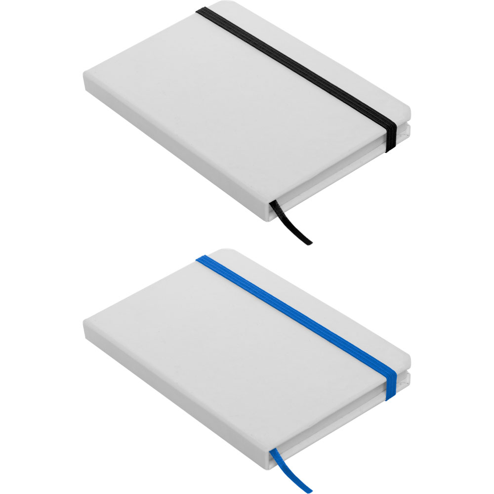 Libreta pequeña “White” Negro