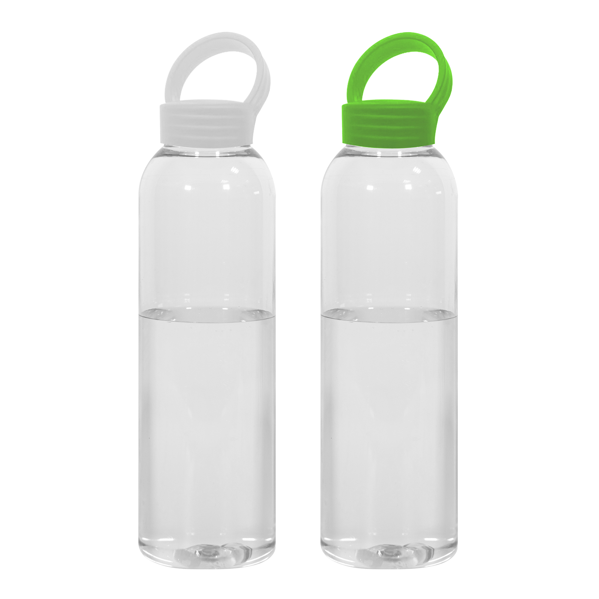 BOTELLA "HAWAII - MAUI" Transparente + verde translucido