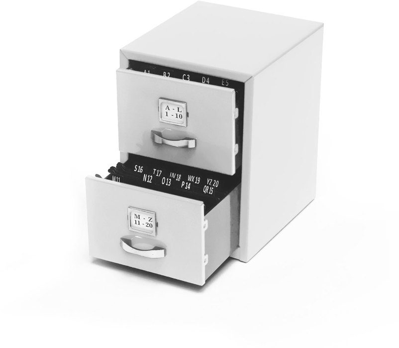 MINI FICHERO "MASTER FILE"