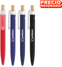  Bolígrafo aluminio reciclado y bambú "BALU"