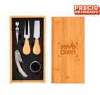 Set de vino y Tabla para quesos "WINCHESTER"
