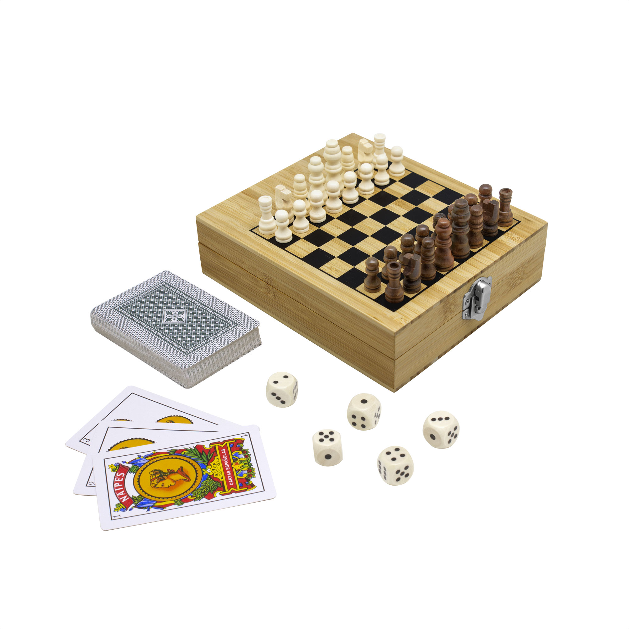 Set de juegos "TRIADA" Natural