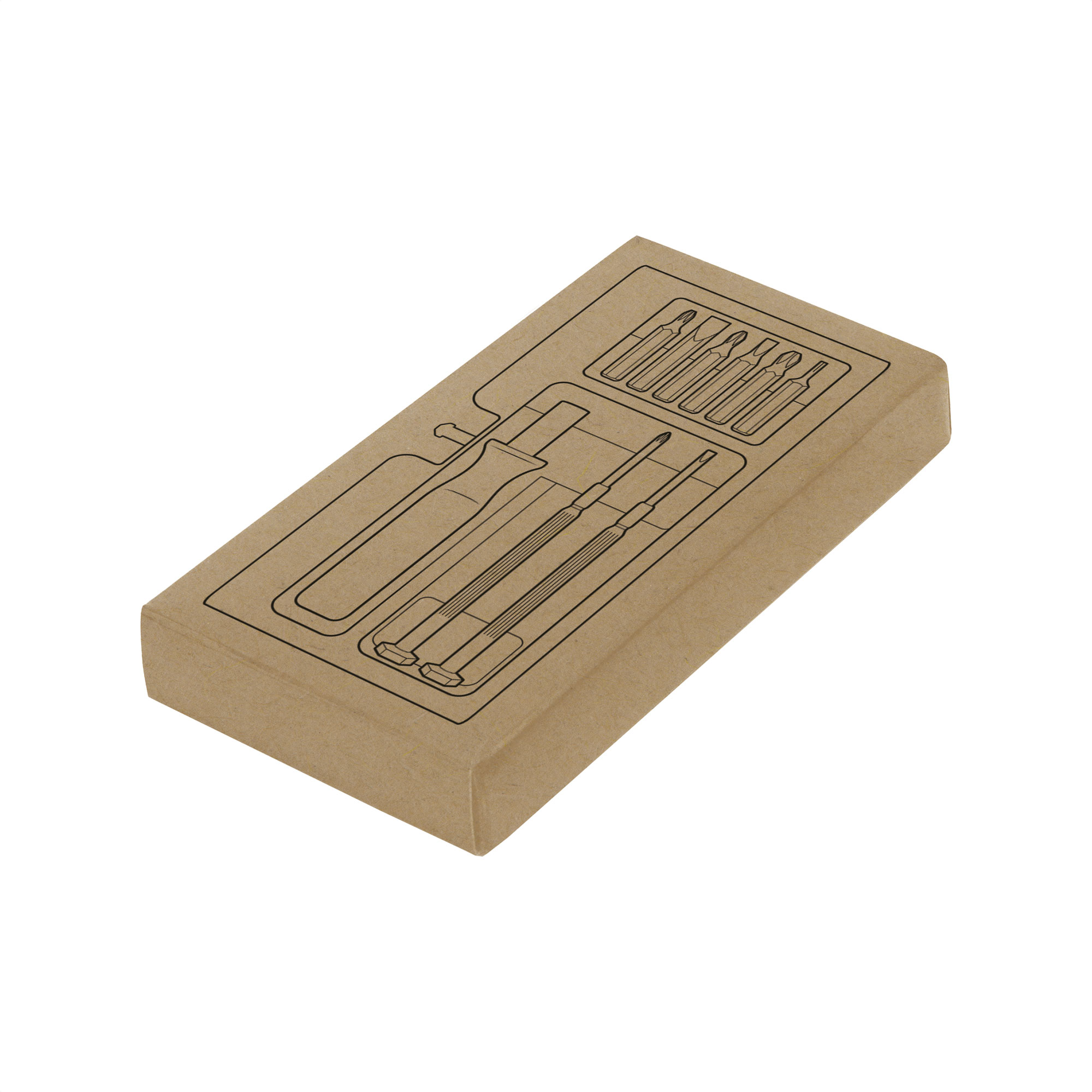 Set de destornilladores "BOB" Blanco + Negro