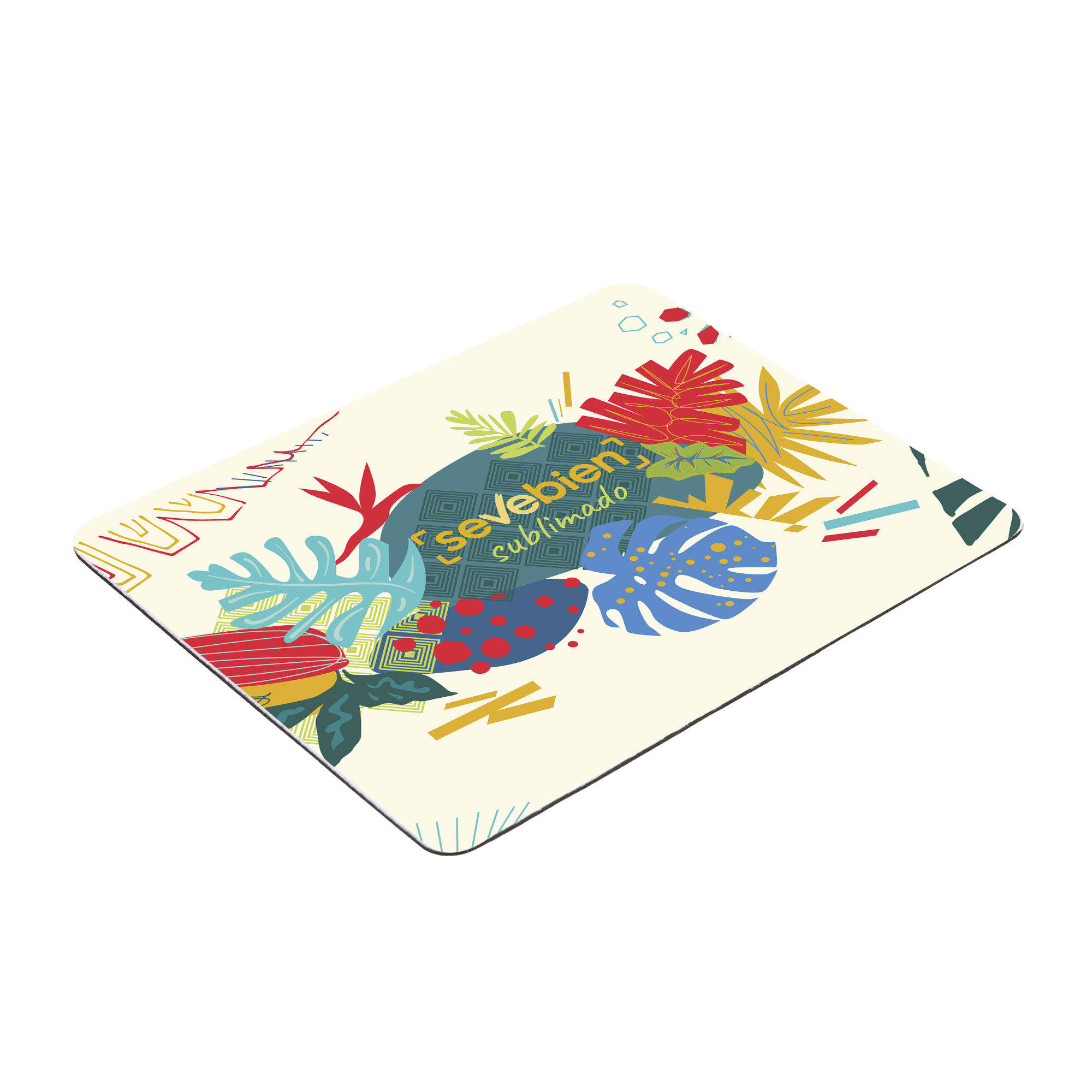 Mouse pad sublimable "PADI" Blanco