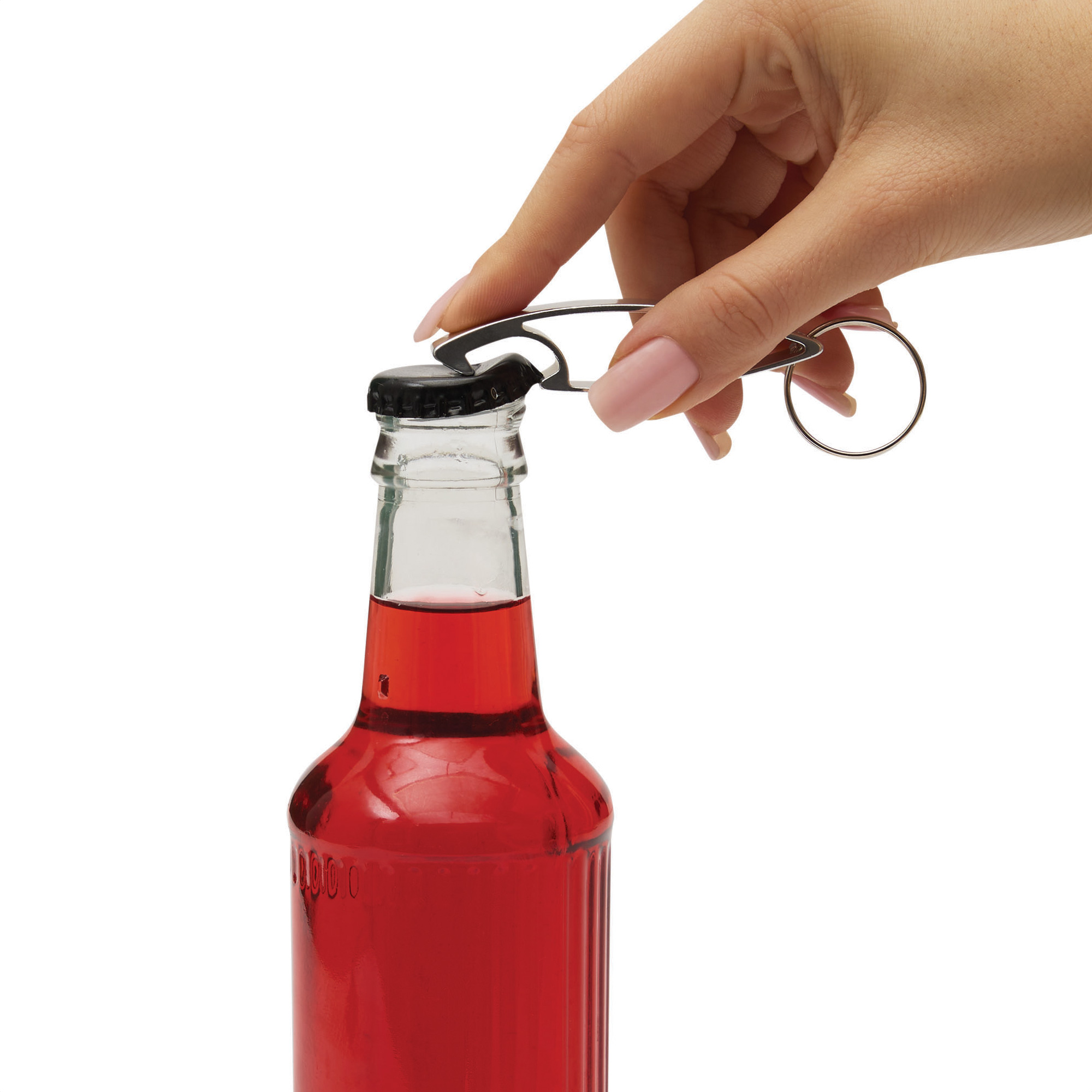 Llavero destapador "SHARK" Negro