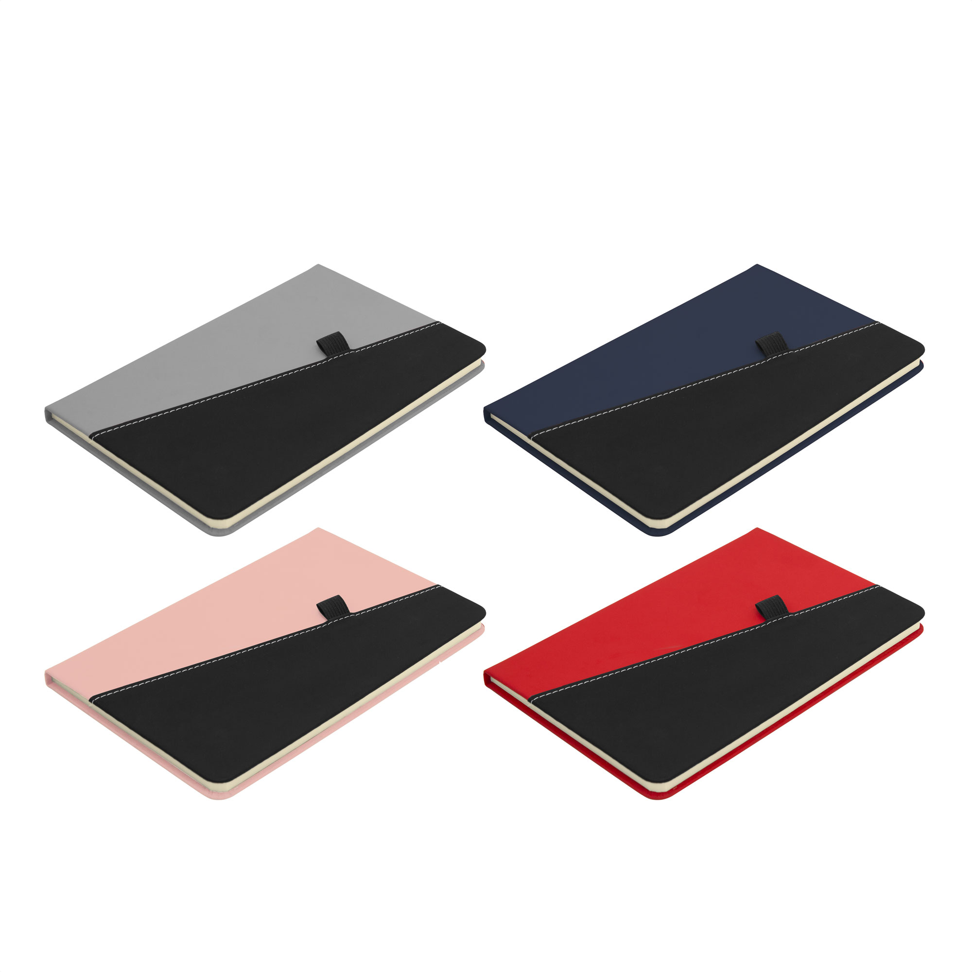 Libreta "TREK" Rojo + Negro