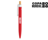 Bolígrafo aluminio reciclado y bambú "BALU"