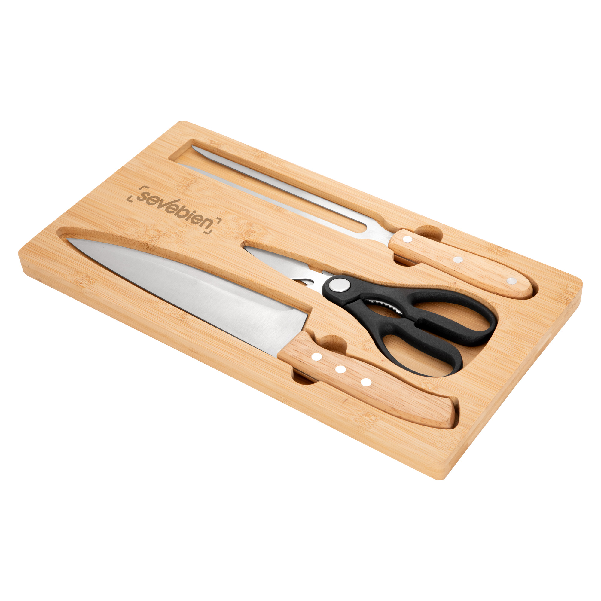 Set De Asado / Bbq "bistec" - Merchandising corporativo personalizable