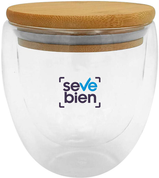 Taza doble vidrio ¨Colombia¨