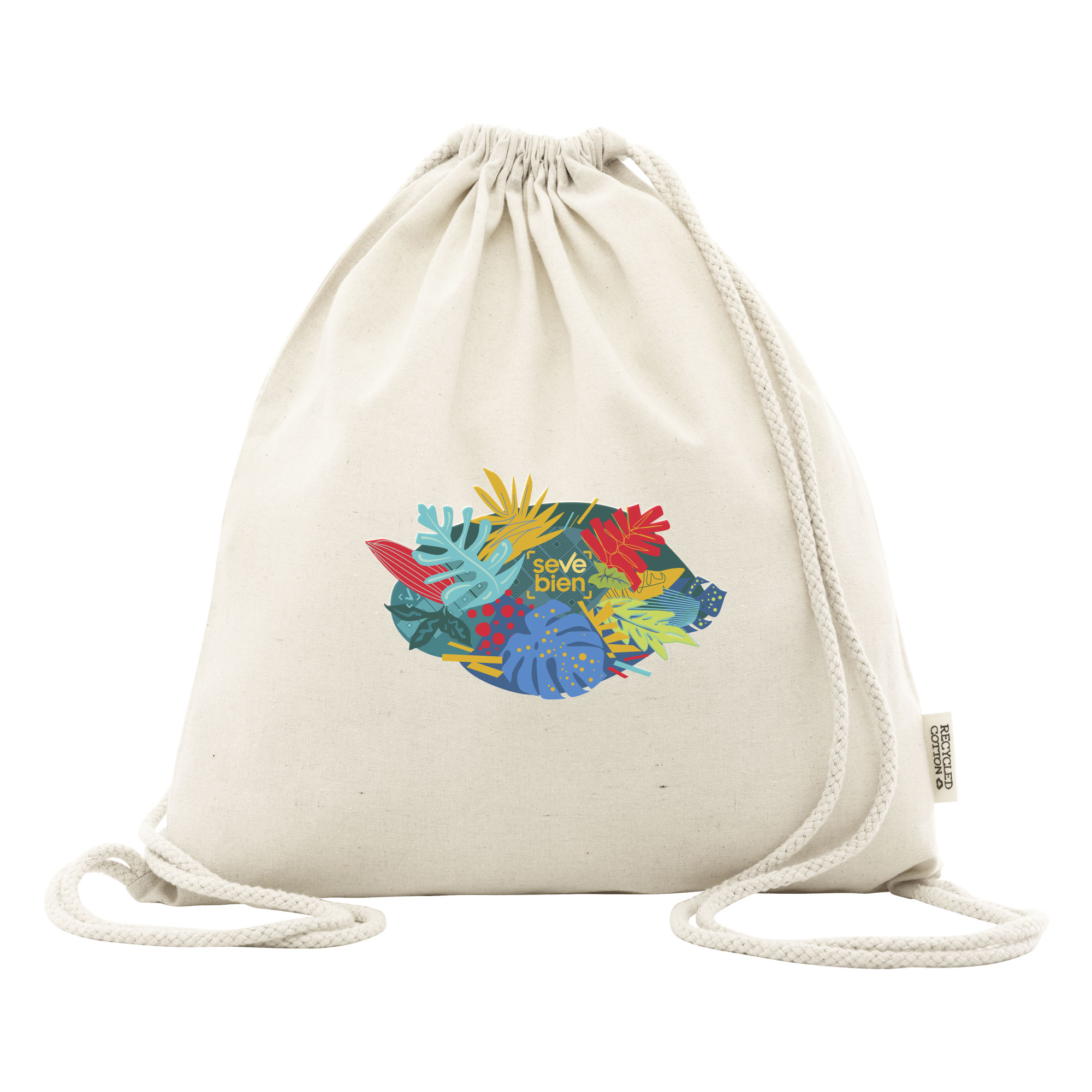 Bolsa Mochila De Algodón "chill" - 2