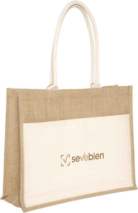 Bolsa de algodón y yute "YUCATÁN"