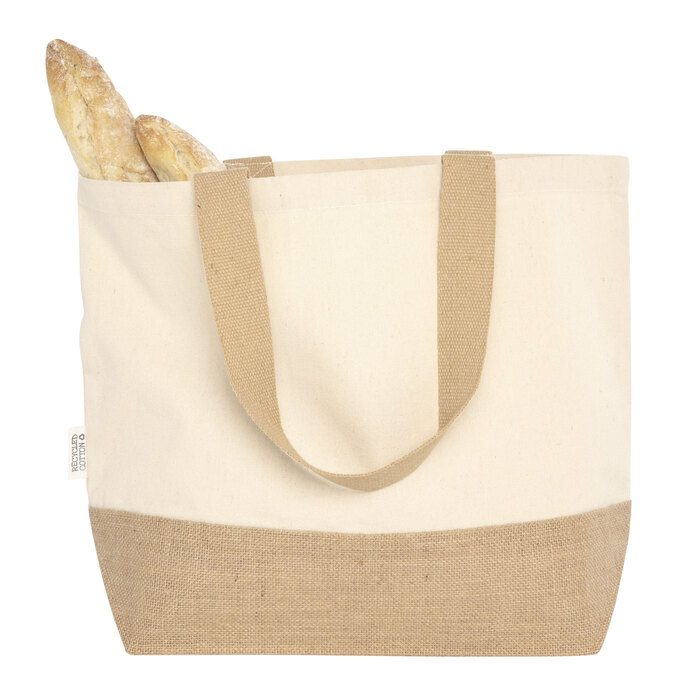 Bolsa de algodón y yute "YONA"