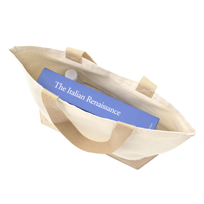 Bolsa de algodón y yute "YONA"