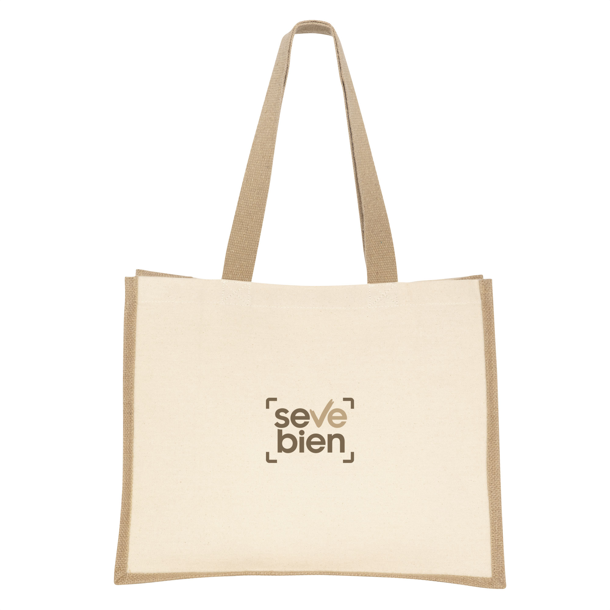 Bolsa De Algodón Y Yute "yari" - 3