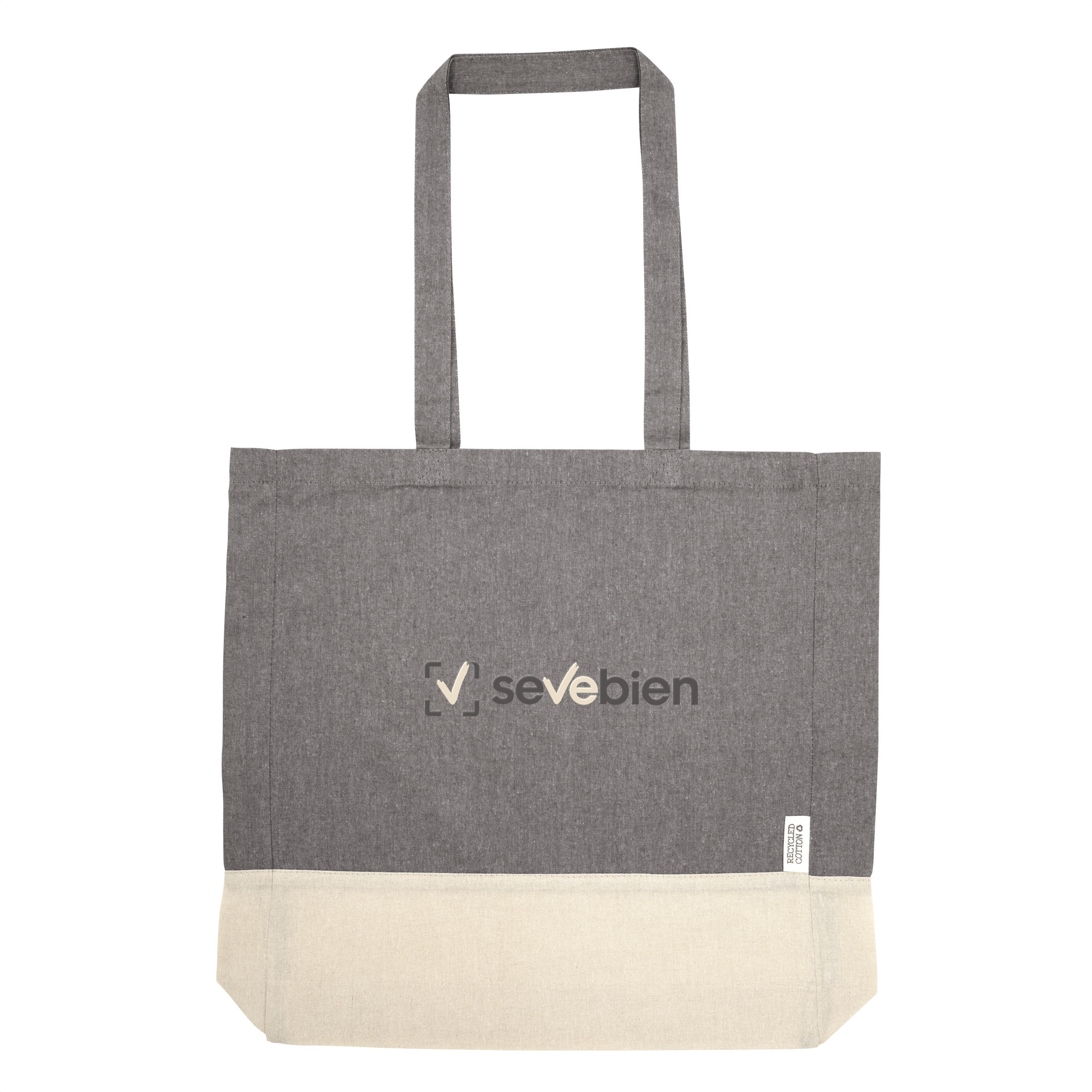 Bolsa de algodón "MOLA" Gris