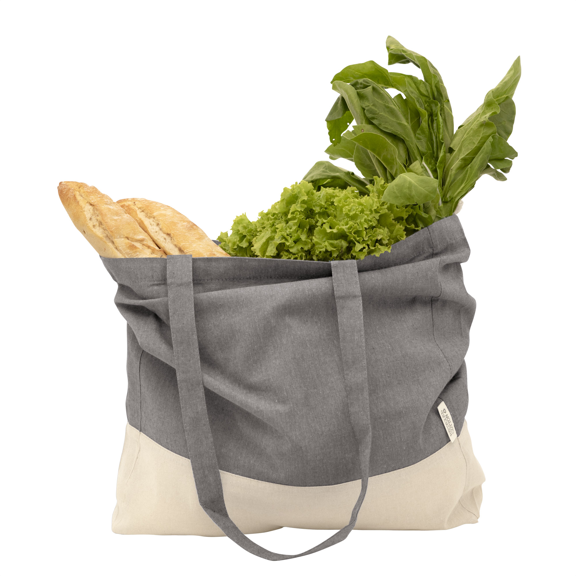Bolsa de algodón "MOLA" Gris