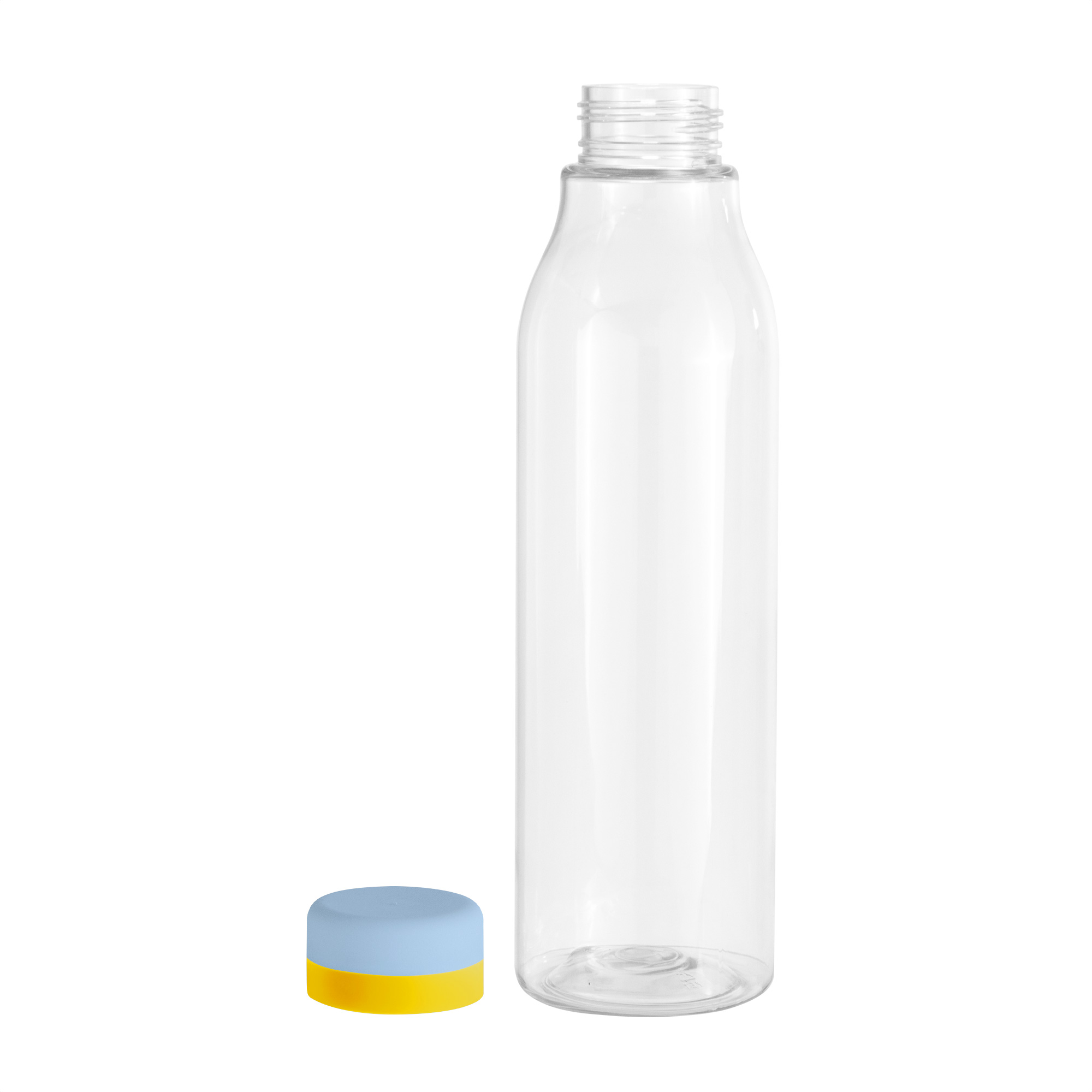 Botella "ANDINA SKY" Transparente + Celeste + Amarillo