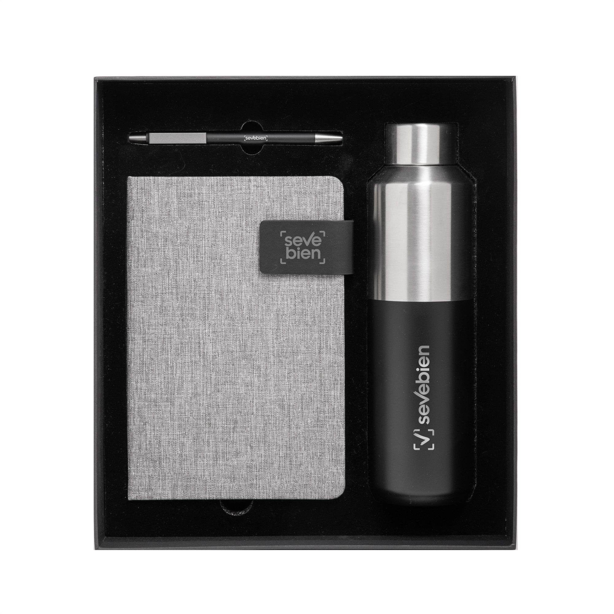 Set Ejecutivo Charm Box 600 ml acero inoxidable