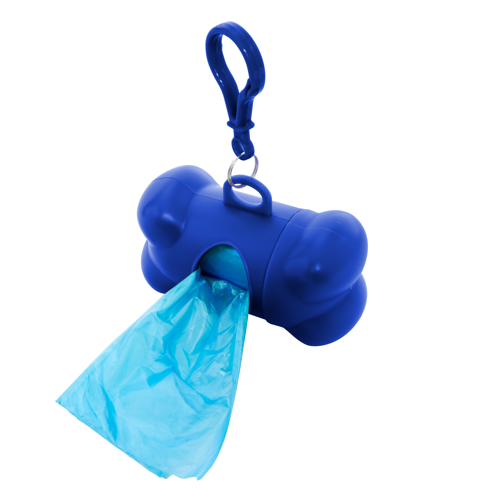 Dispensador de bolsas "POODLE" Azul