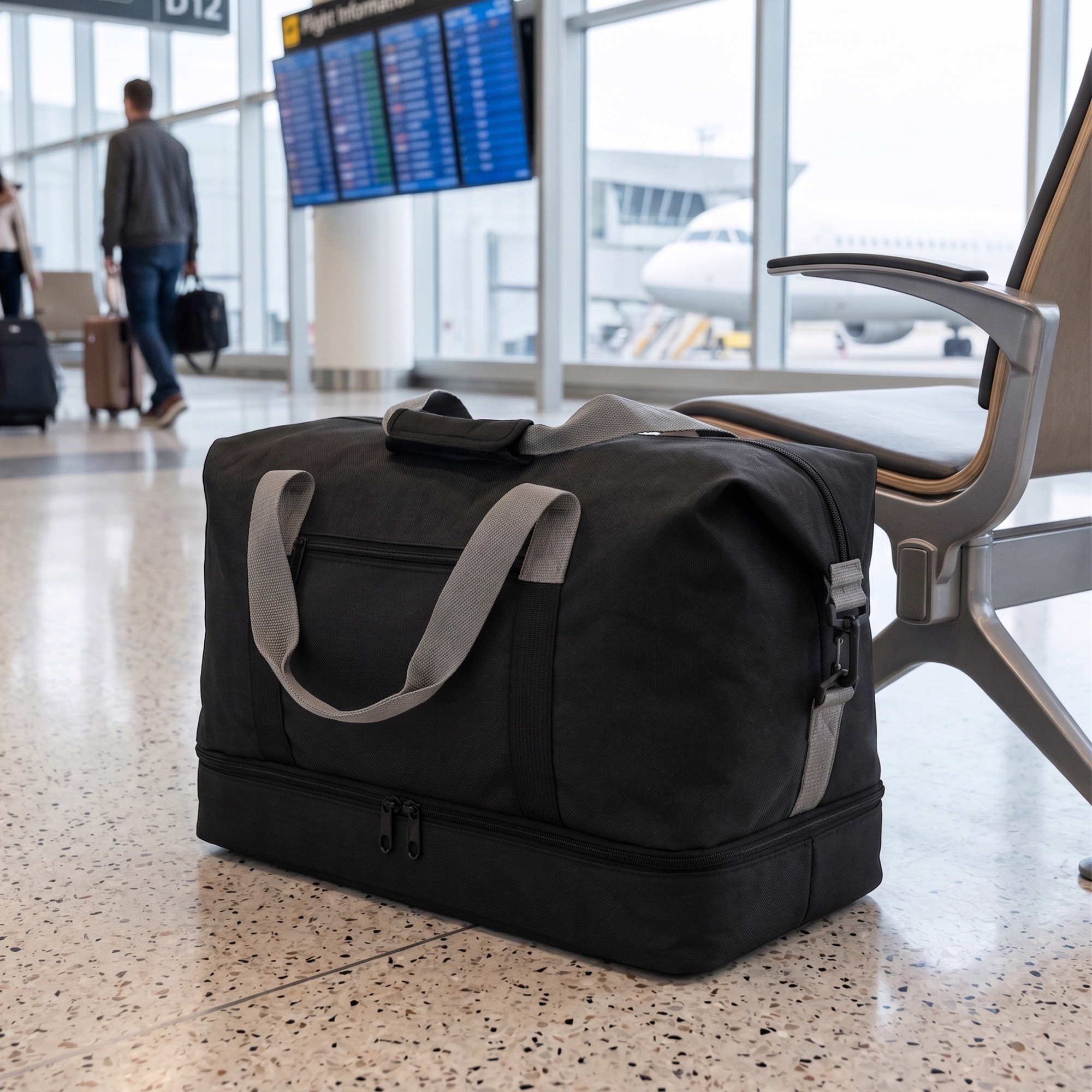 Bolso deportivo "HUNTER" Negro