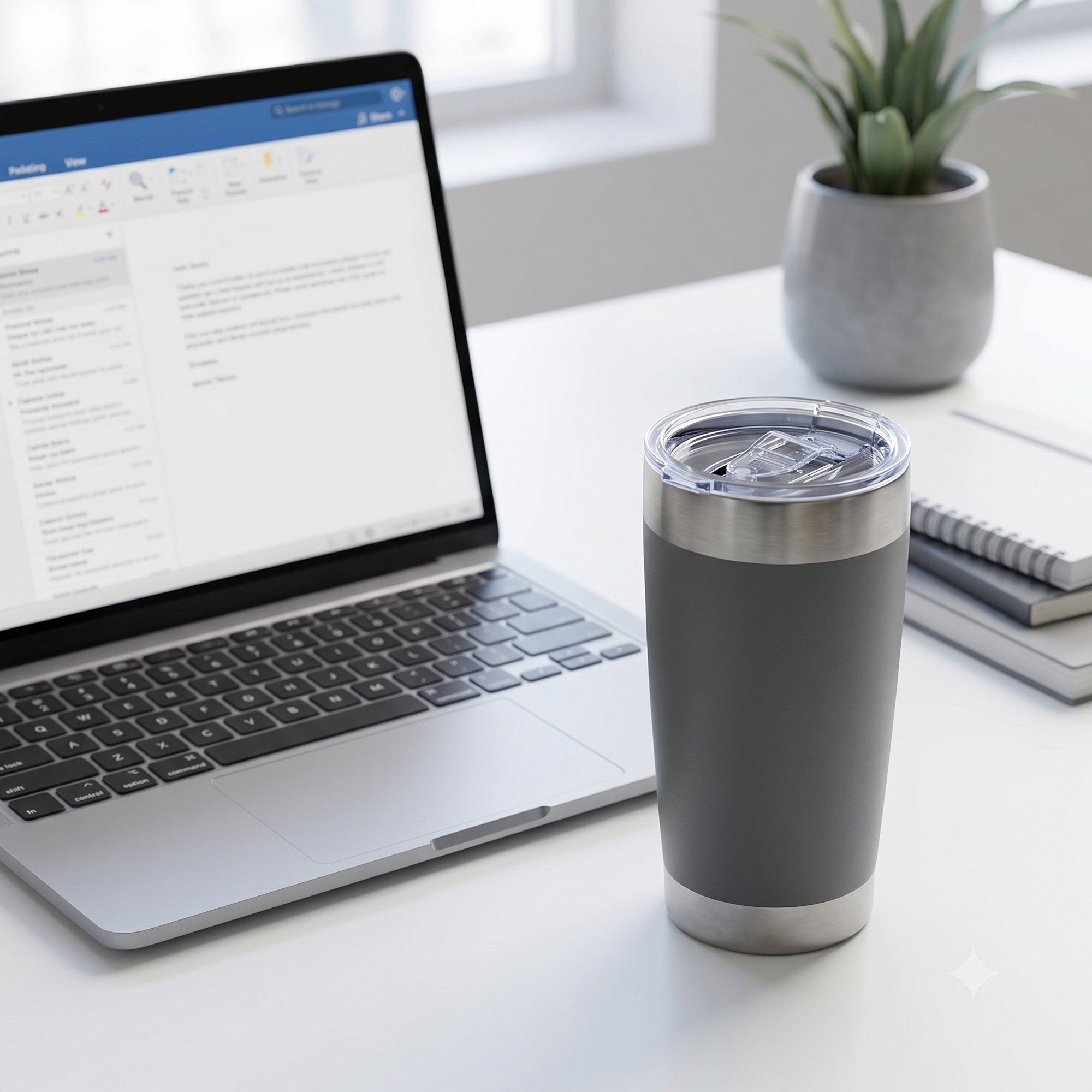 Mug térmico "VETRO" Gris