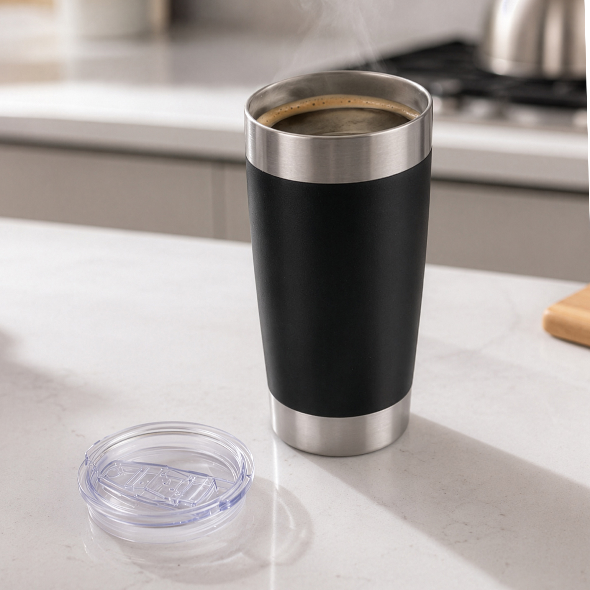 Mug térmico "VETRO" Negro
