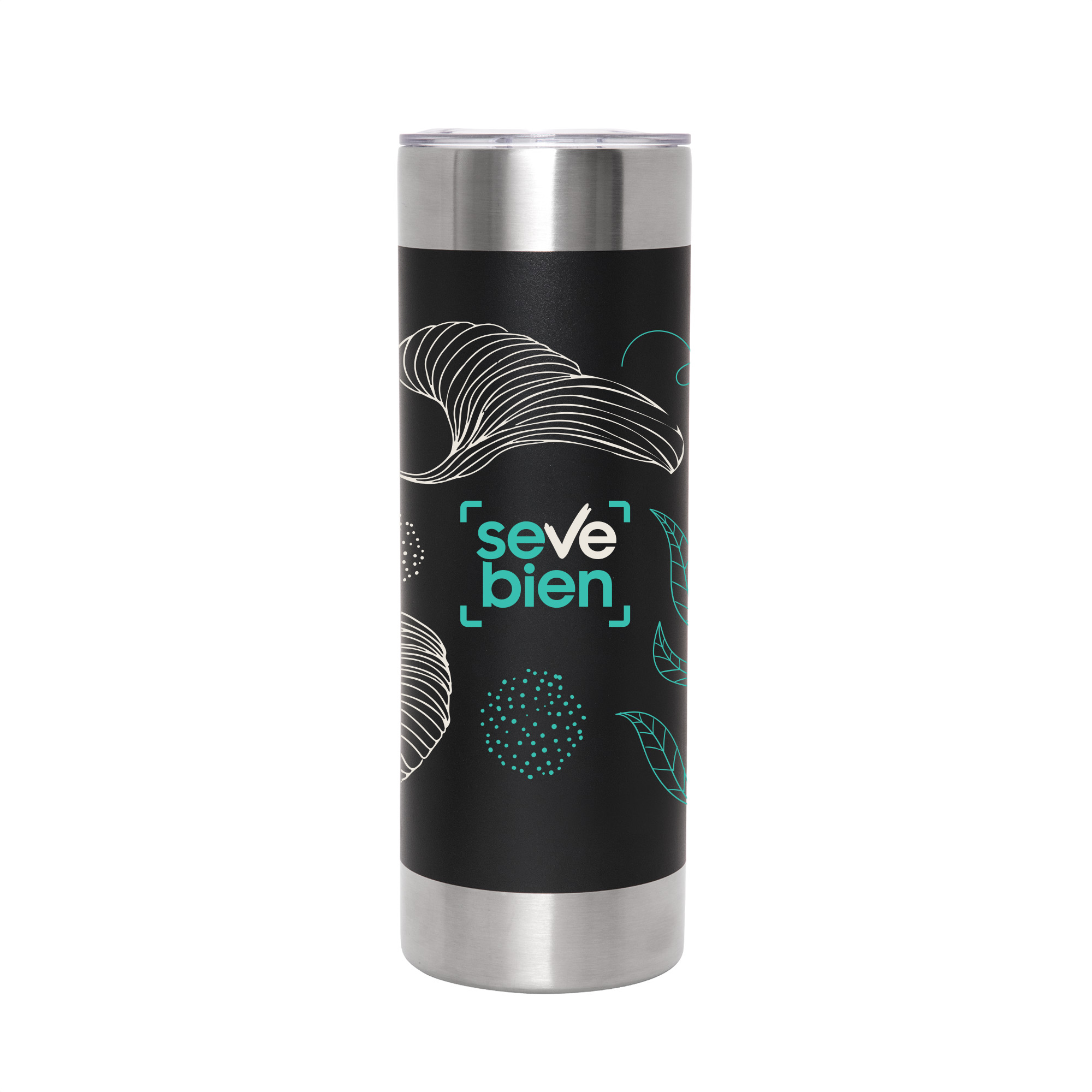 Mug térmico "TROVE" Negro