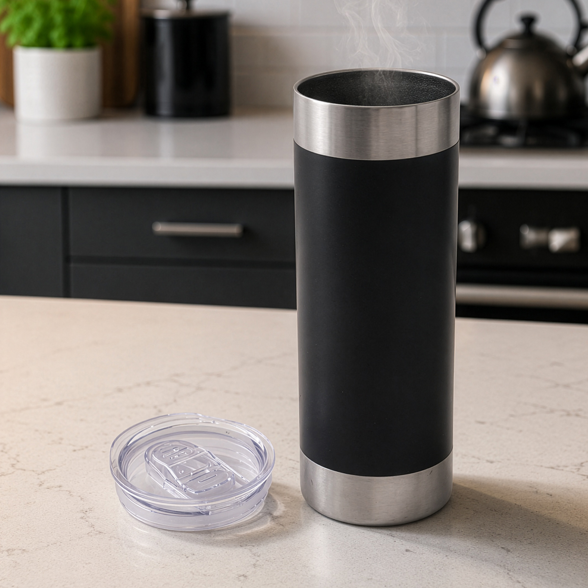 Mug térmico "TROVE" Negro