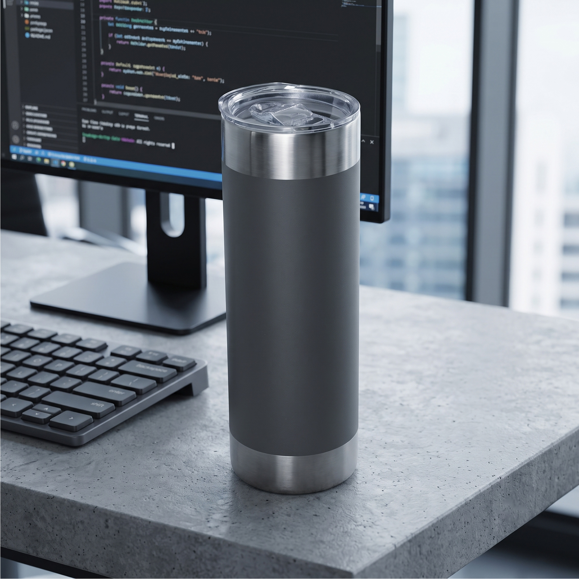 Mug térmico "TROVE" Gris