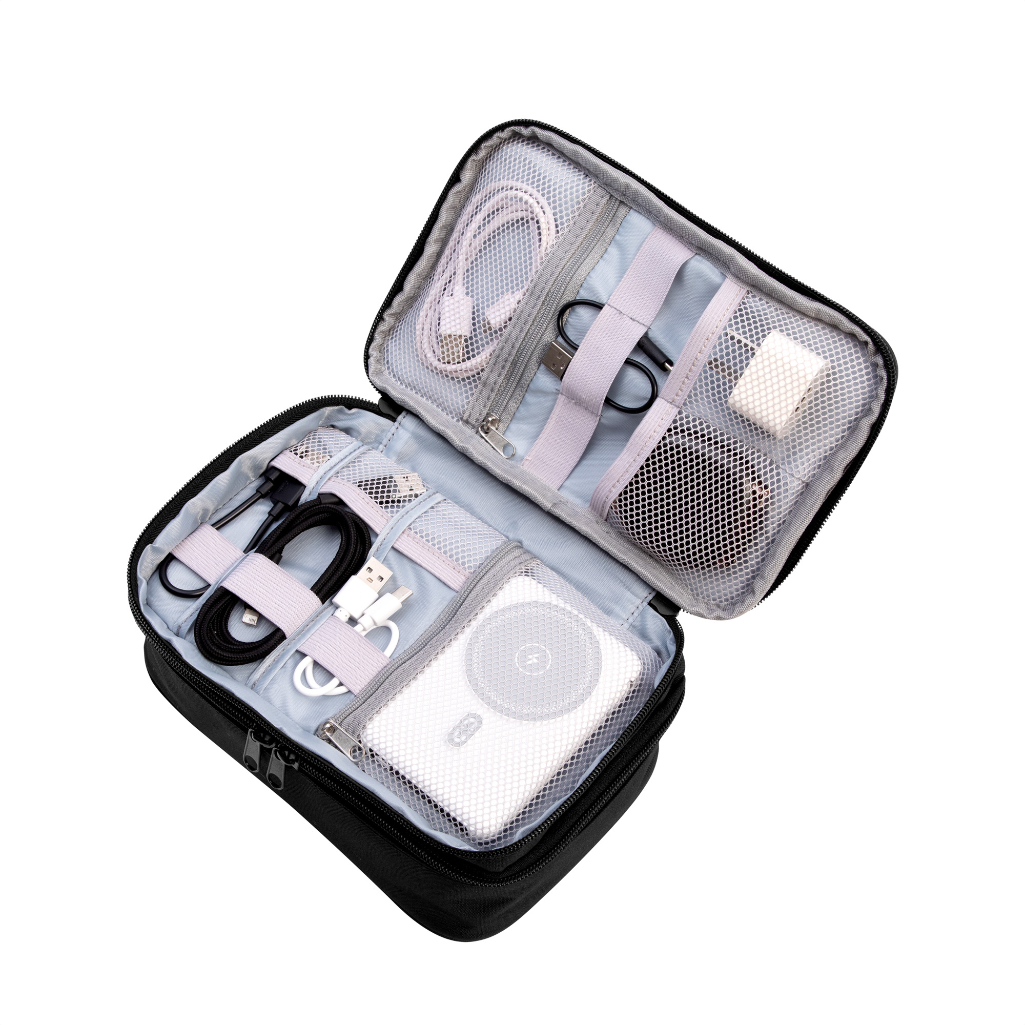 Organizador de cables "MEMPHIS" Negro