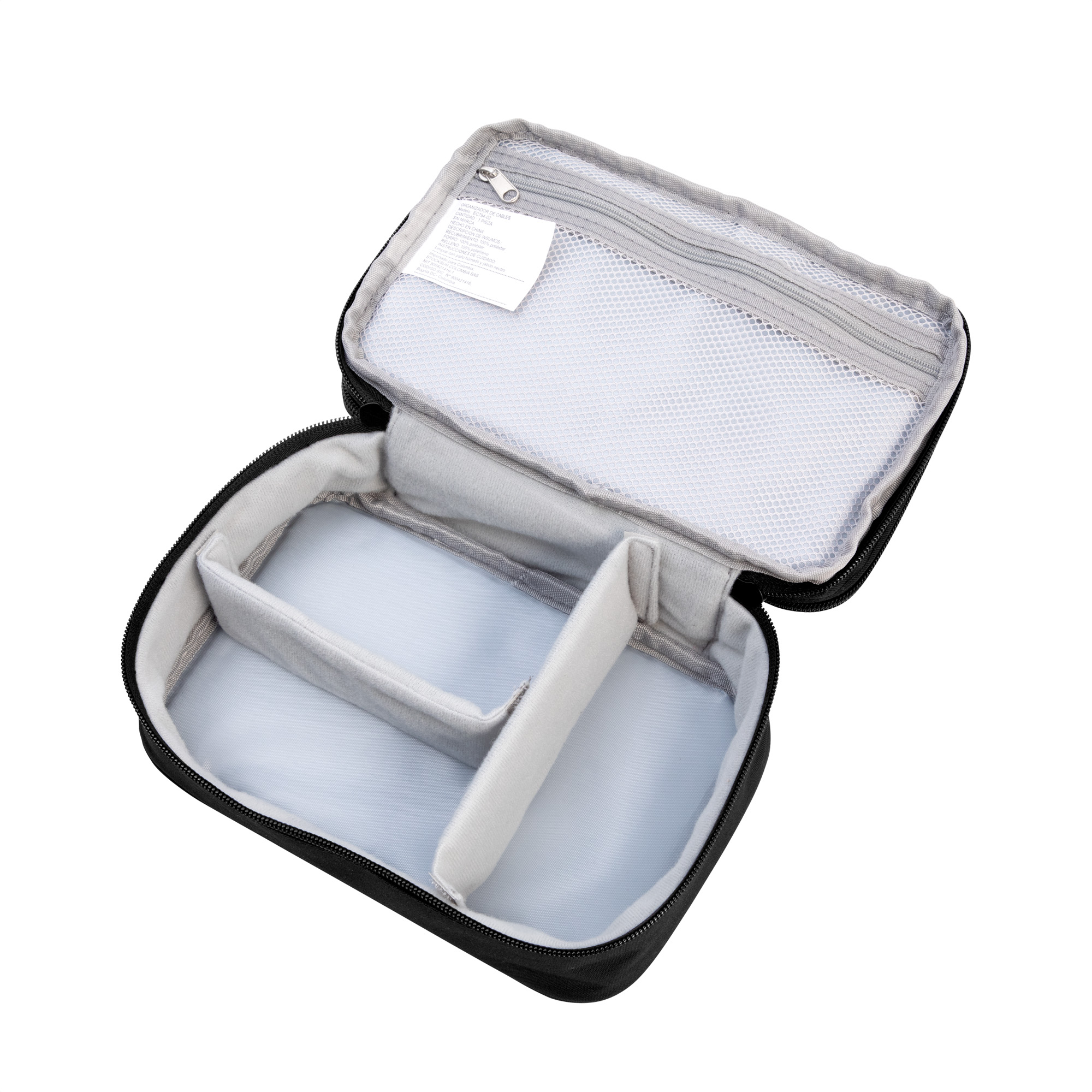 Organizador de cables "MEMPHIS" Negro